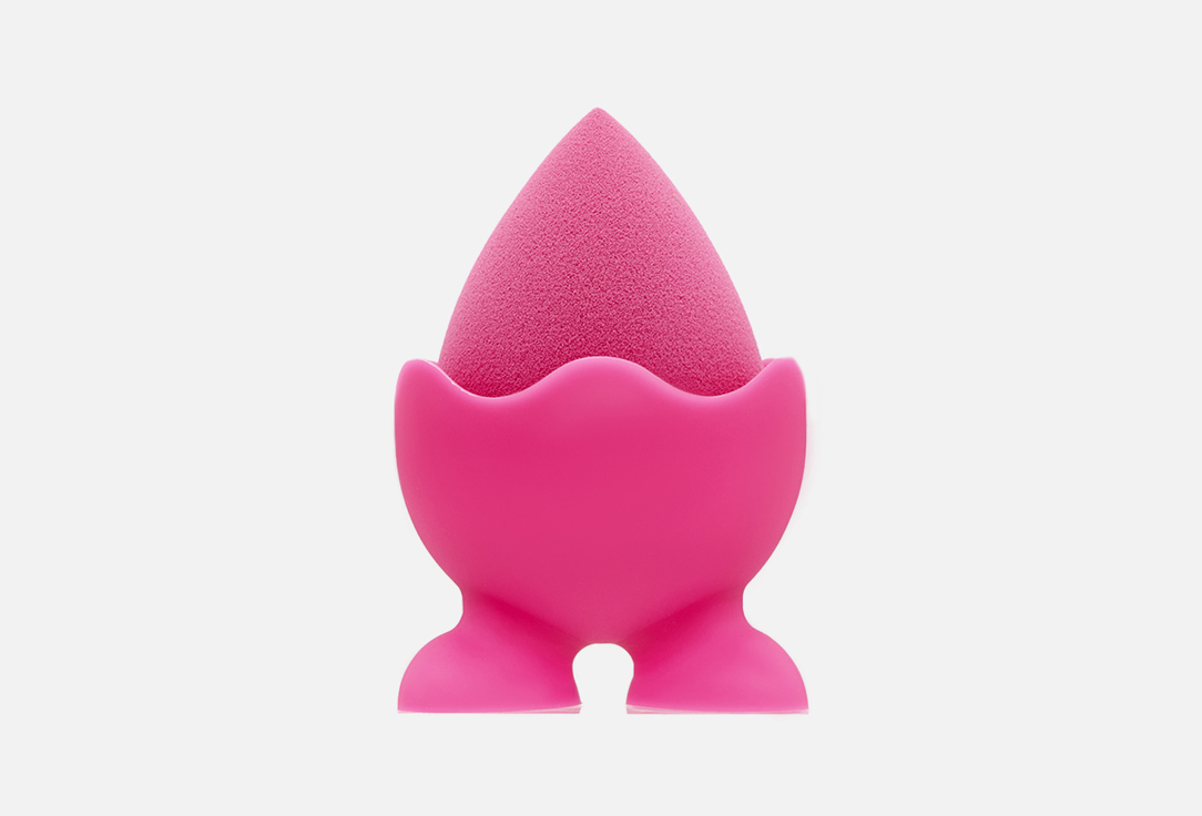 Спонж для макияжа с подставкой Killys Tamagotchi girl 3D Пурпурный