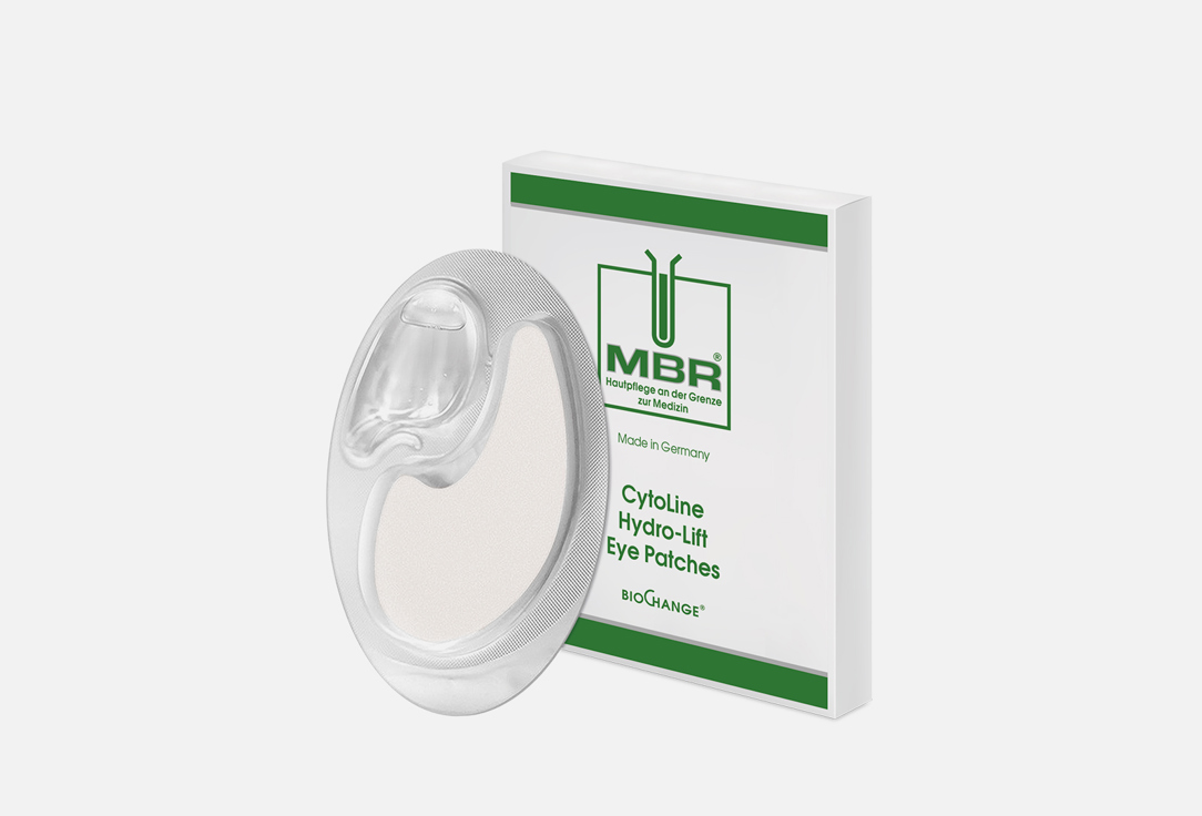 Инновационные патчи для кожи вокруг глаз MBR Cytoline hydro-lift eye patches 3.3 мл mbr cytoline firming liquid mask
