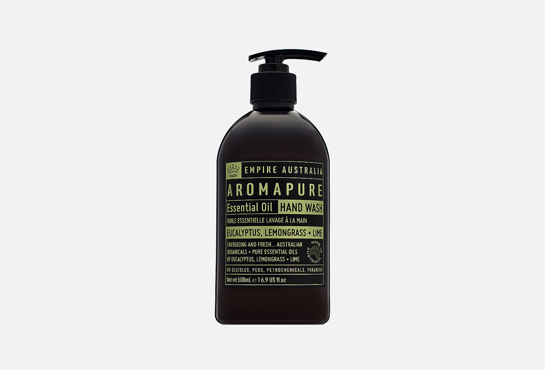 Жидкое мыло для рук EMPIRE AUSTRALIA Eucalyptus, Lemongrass & Lime  500 мл