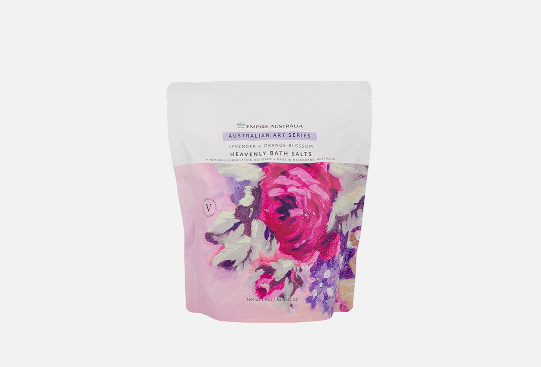Соль для ванны EMPIRE AUSTRALIA Lavender & Orange Blossom 1 кг цена и фото