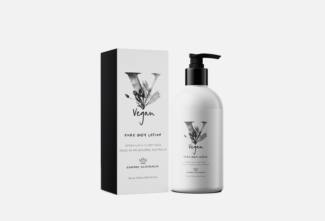 

Лосьон для тела EMPIRE AUSTRALIA, Geranium & Clary Sage 500 мл