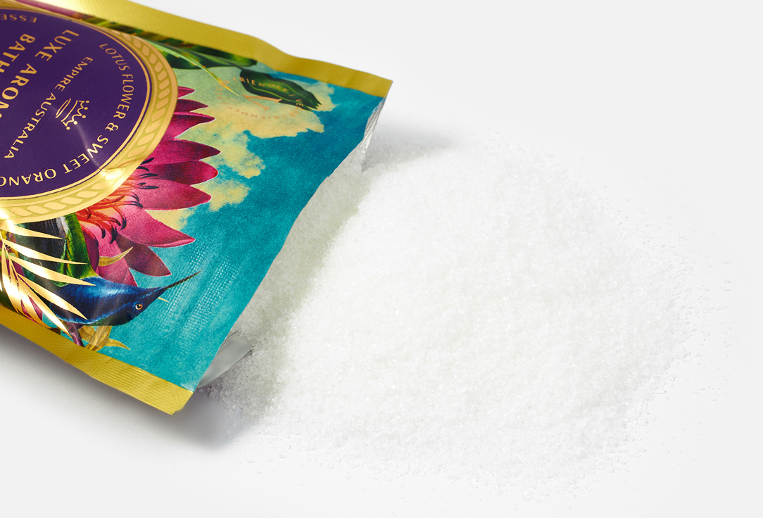 

Соль для ванны EMPIRE AUSTRALIA, Lotus Flower & Sweet Orange 125 г