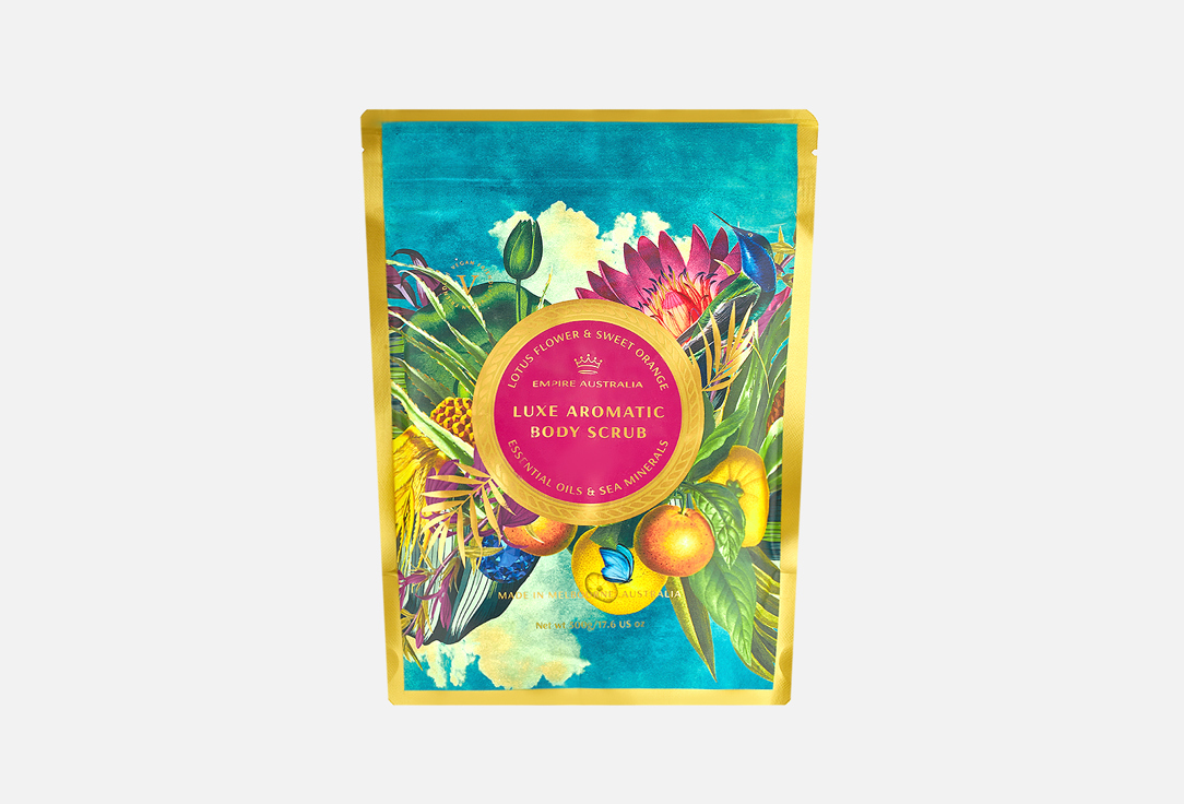 

Скраб для тела EMPIRE AUSTRALIA, Lotus Flower & Sweet Orange 500 г