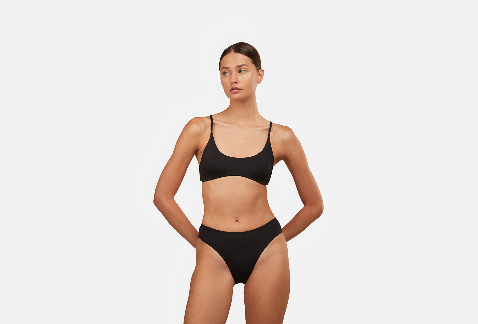 Belle YOU Купальный верх черный Черный S — купить в Москве