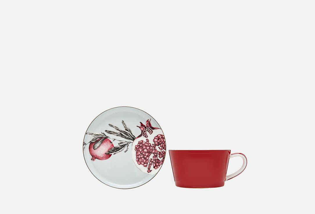 Изображение товара Набор чашка и блюдце Valerie Concept TEA SET blue