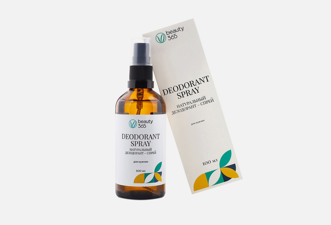 Дезодорант минеральный натуральный Beauty 365 Natural deodorant spray 