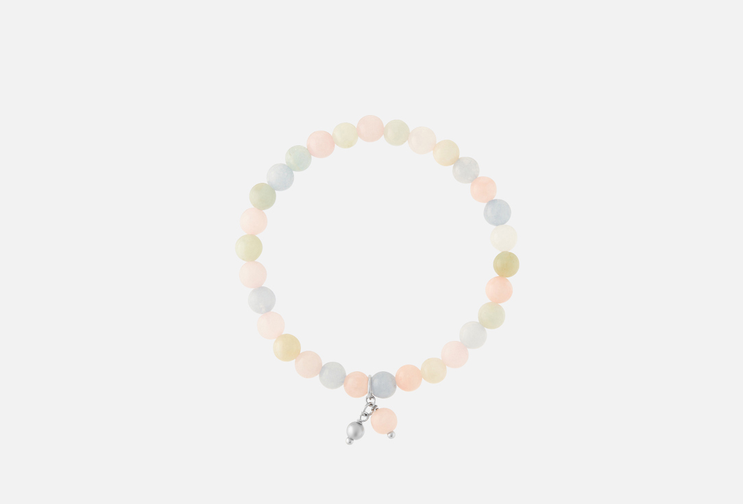 

Браслет ALERIE-ACCESSORIES, Forever Pastel из берилла с подвеской 1 шт
