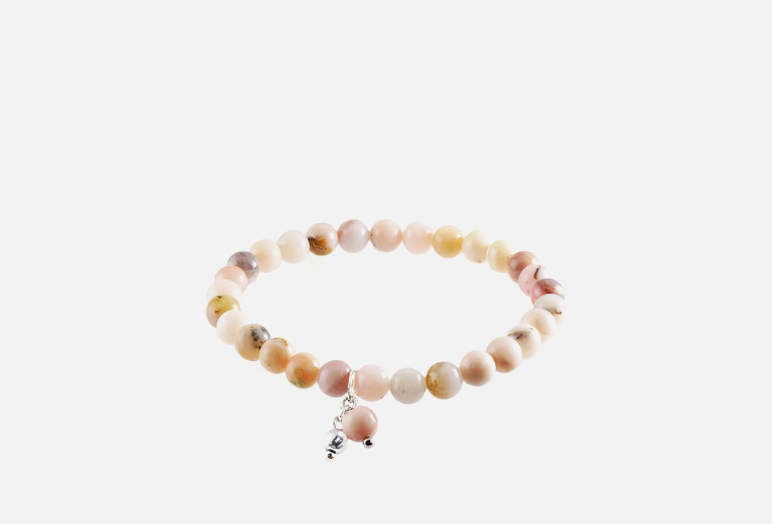 

Браслет ALERIE-ACCESSORIES, Forever Rose Opal из розового опала с подвеской 1 шт