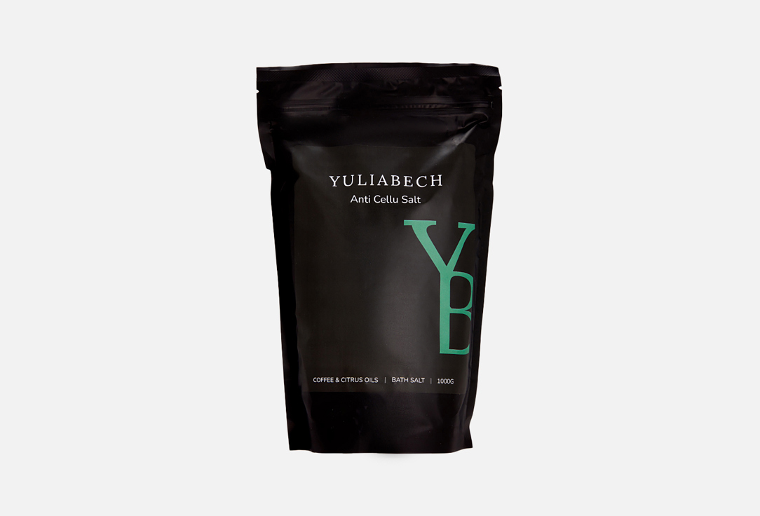 

Антицеллюлитный микс соли для ванны YULIABECH, Coffee and citrus oils 1000 г