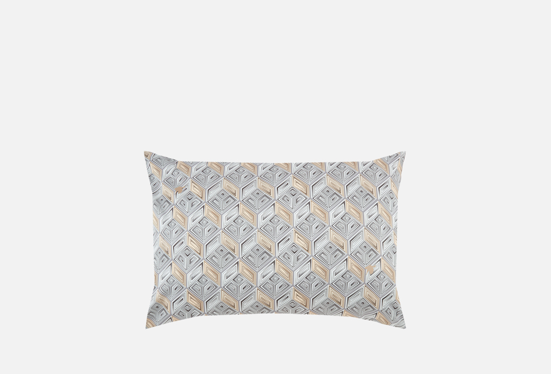 Изображение товара Наволочка Mollen Дельта невы серебристо-серая, 50х70