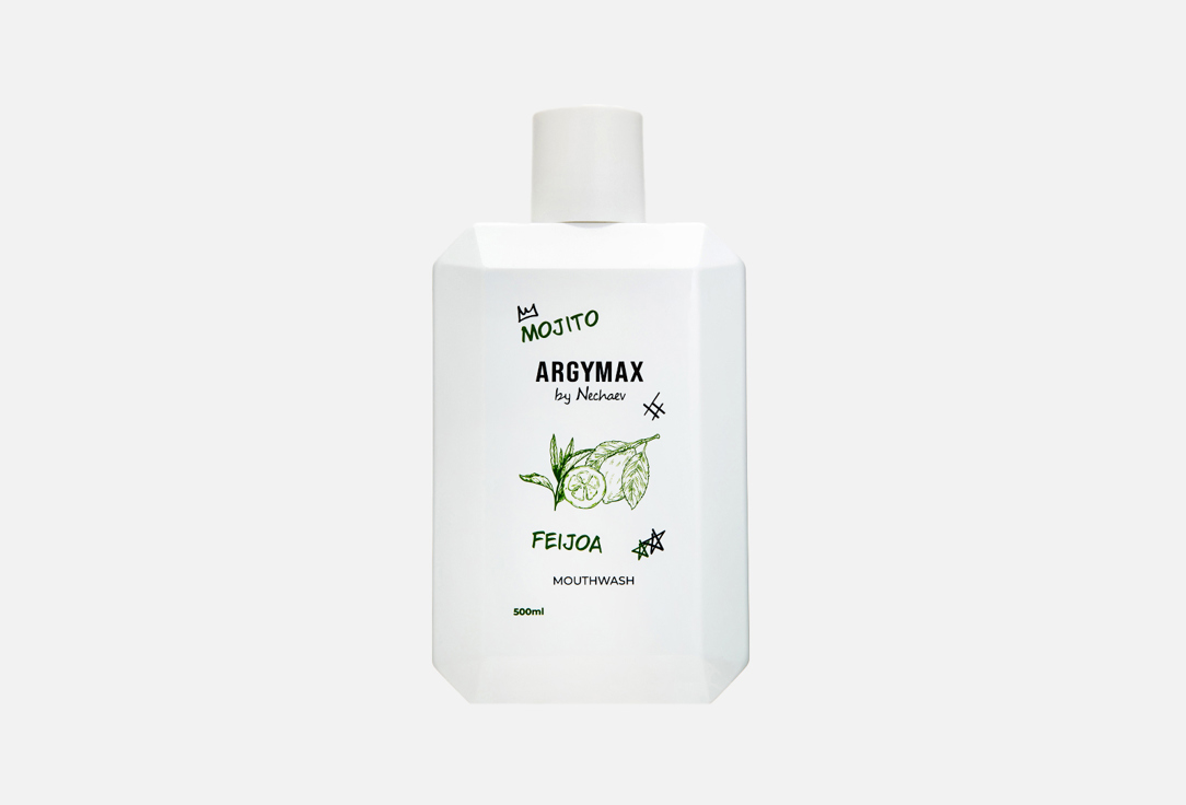 Изображение товара Ополаскиватель для полости рта ARGYMAX by Nechaev MOJITO - FEIJOA