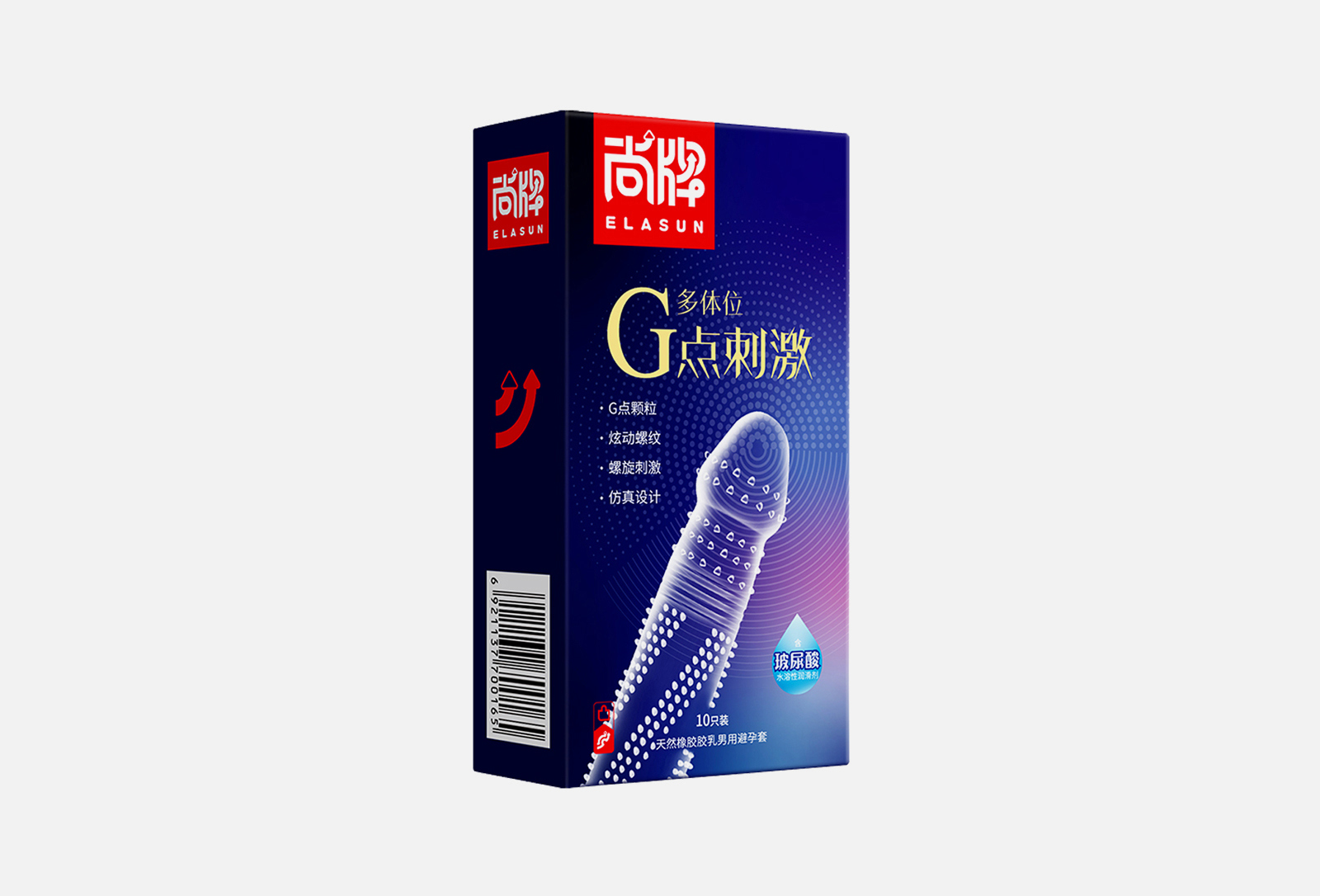 ELASUN Презервативы G-spot stimulation 10 шт — купить, цена в Москве