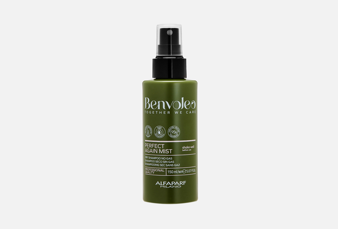 Двухфазный спрей-шампунь для волос  Benvoleo PERFECT AGAIN MIST 