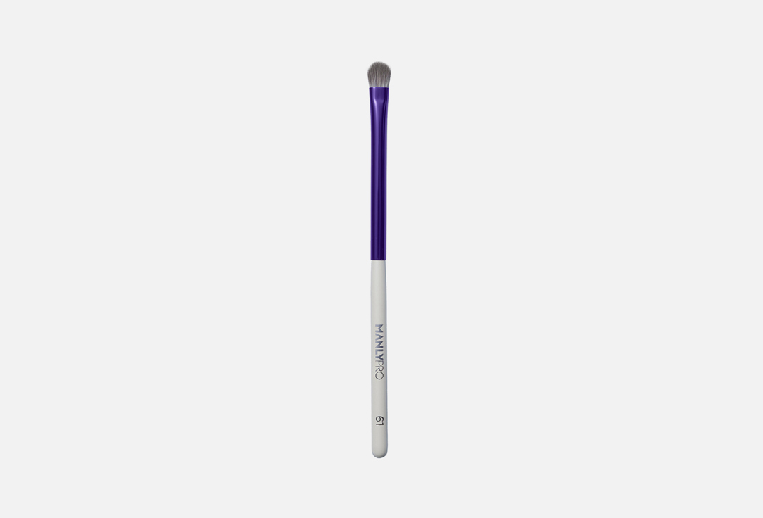 Кисть MANLY PRO Pencil Shading 1 шт маленькая плоская многофункциональная кисть для теней и корректора manly pro к60