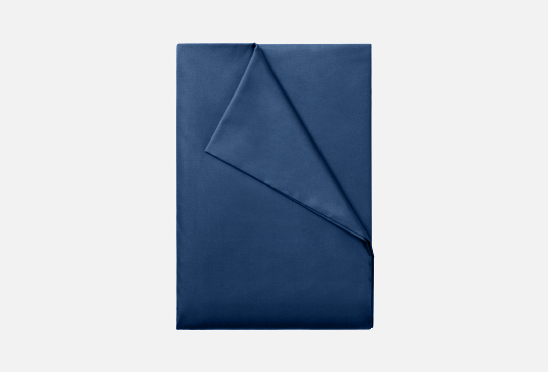 Простыня Soft Silver Antibacterial Bedsheet Круиз, синяя, евро 