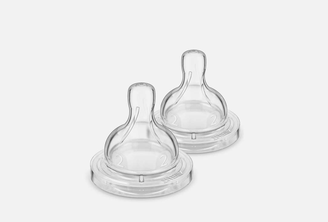 

Соска для бутылочки PHILIPS AVENT, SCY762 Anti-colic 1m+ 2 шт