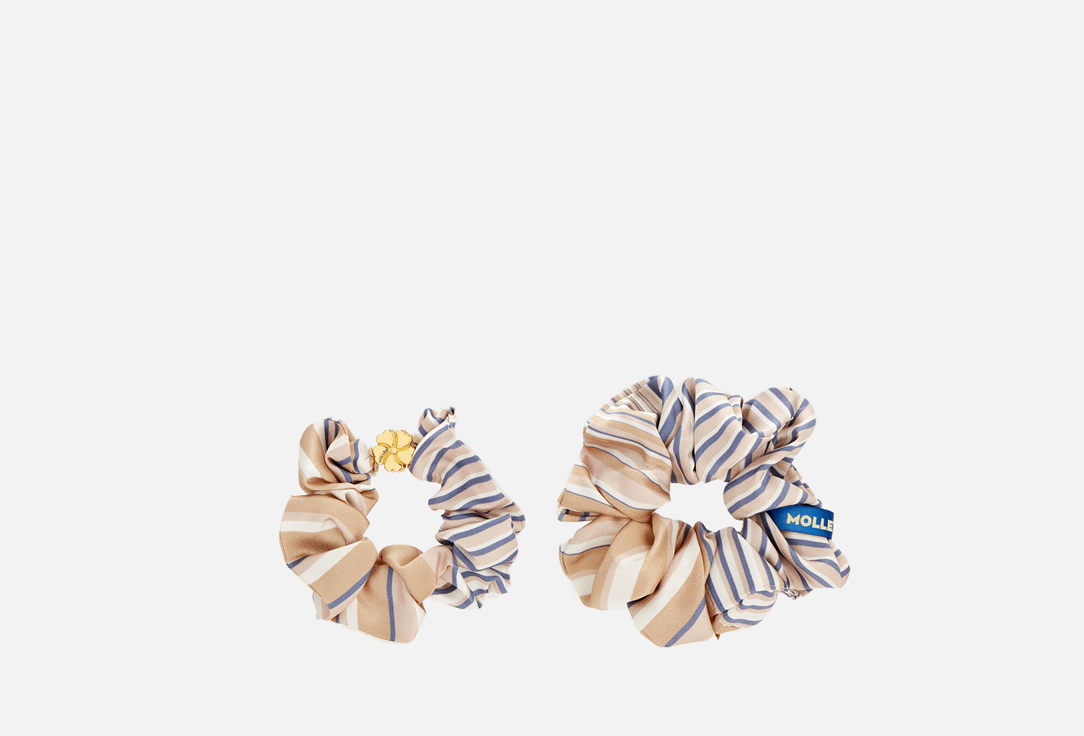 

Комплект шелковых резинок для волос MOLLEN, Фонтанка 2 шт