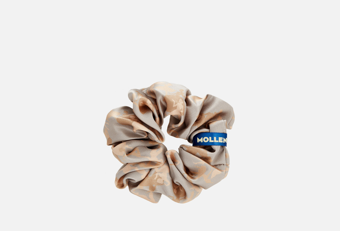 Изображение товара Широкая шелковая резинка для волос Mollen Силуэты
