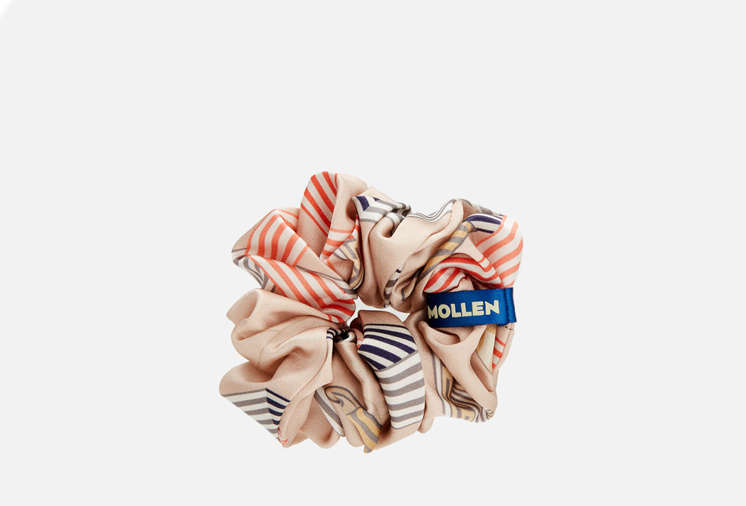 Изображение товара Широкая шелковая резинка для волос Mollen Чернильница