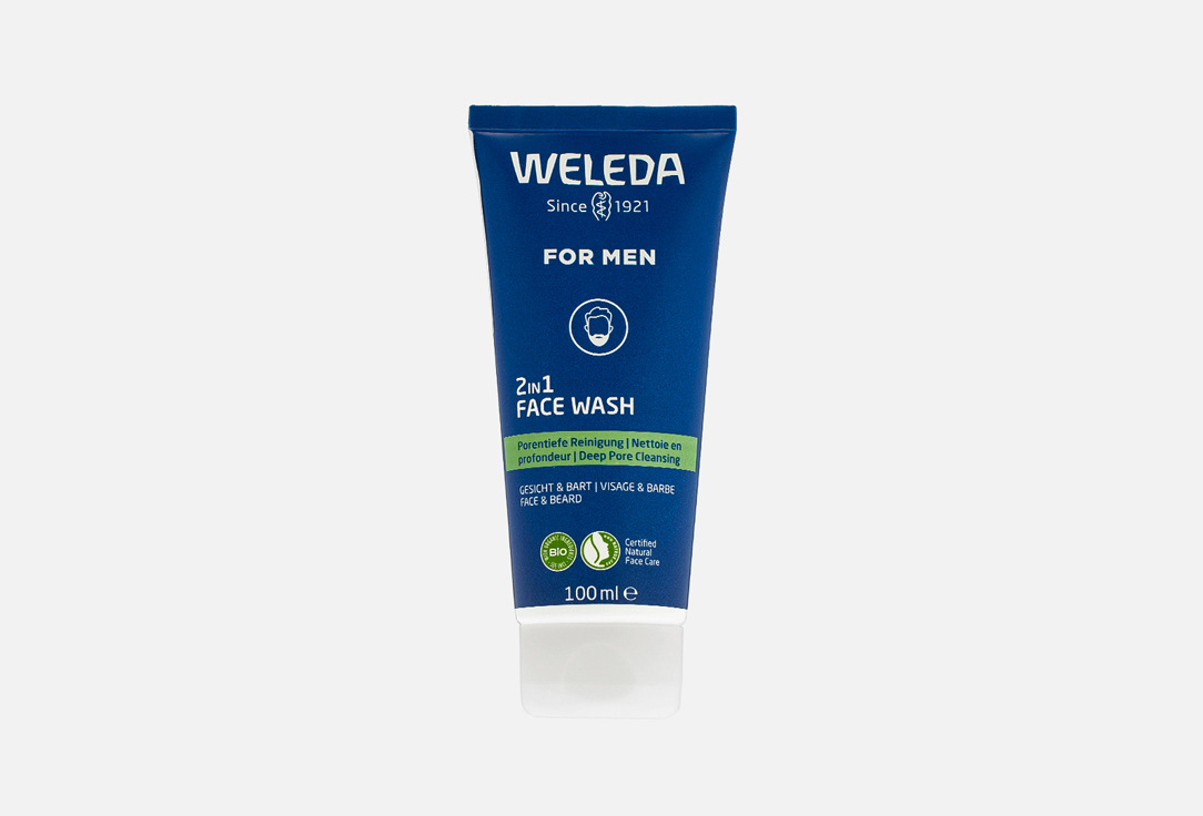 

Гель для умывания WELEDA, 2in1 Face Wash 100 мл
