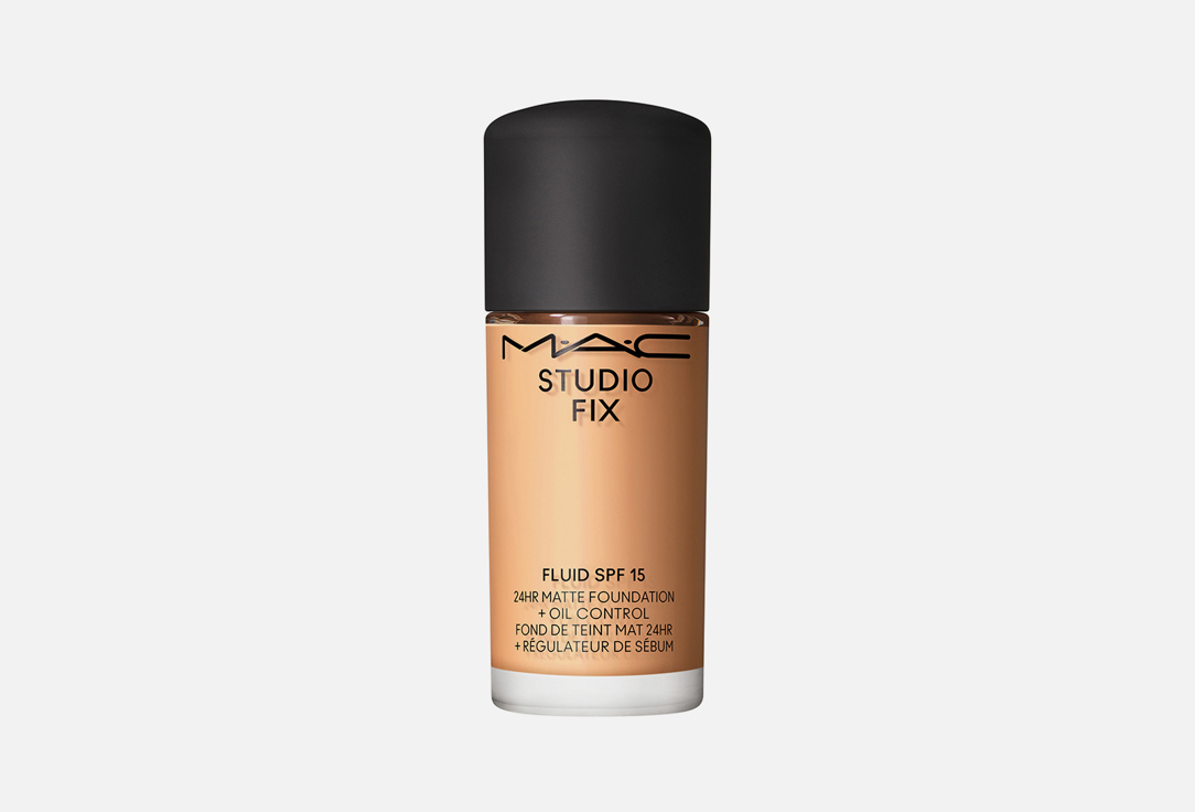 Тональная основа MAC  Studio Fix ​Fluid SPF 15 24HR Matte Foundation + Oil Control 