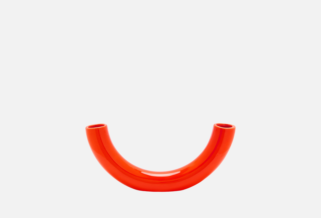 Изображение товара двойная керамическая ваза andplus vase 4.8 orange