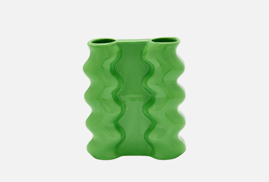 Изображение товара двойная керамическая ваза andplus vase 4.11 light green
