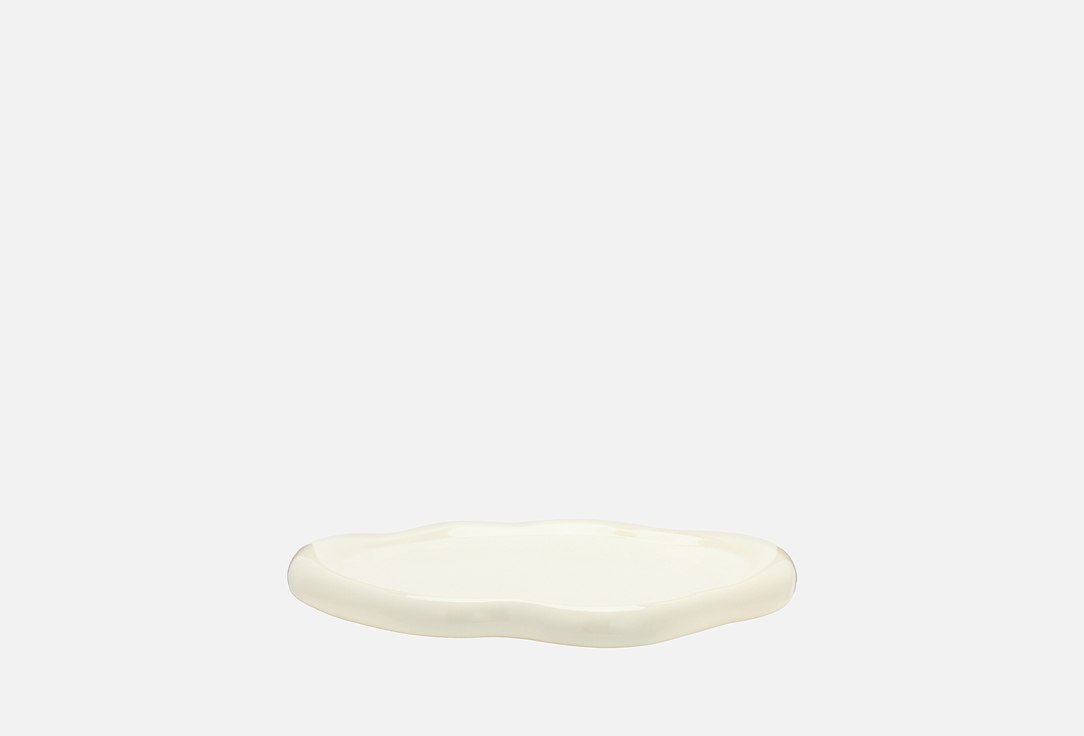 

декоративная тарелка-поднос для мелочей ANDPLUS, Plate 44.1 white 1 шт