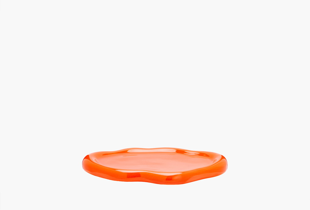 

декоративная тарелка-поднос для мелочей ANDPLUS, Plate 44.1 orange 1 шт