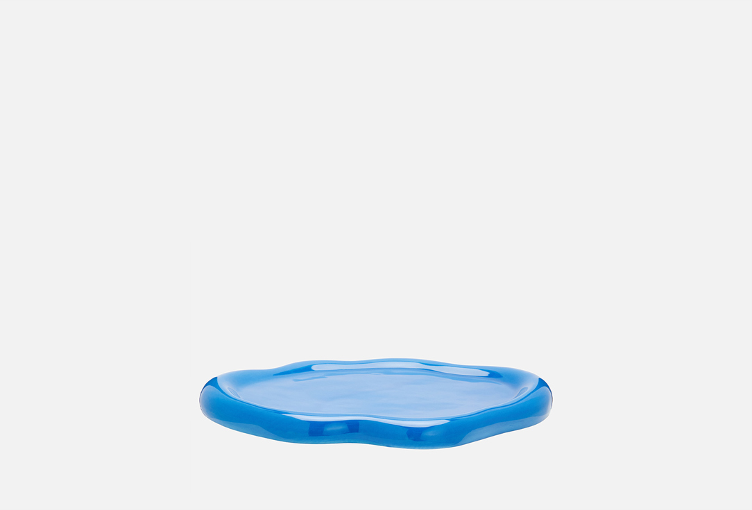 

декоративная тарелка-поднос для мелочей ANDPLUS, Plate 44.1 blue 1 шт