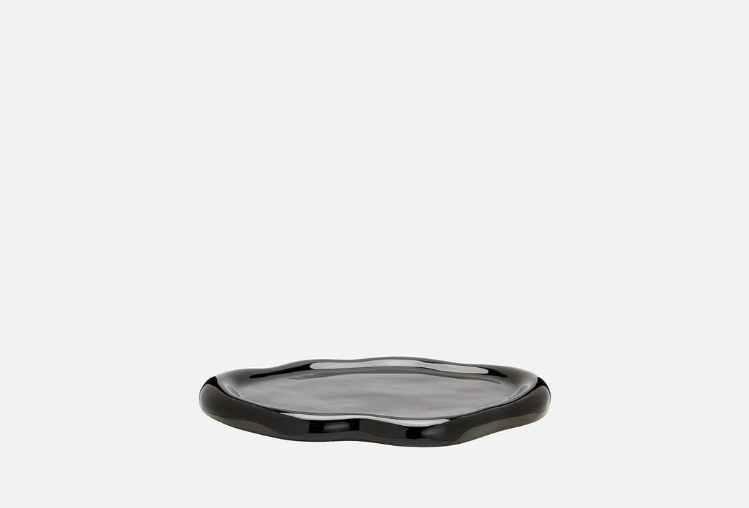 

декоративная тарелка-поднос для мелочей ANDPLUS, Plate 44.1 black 1 шт