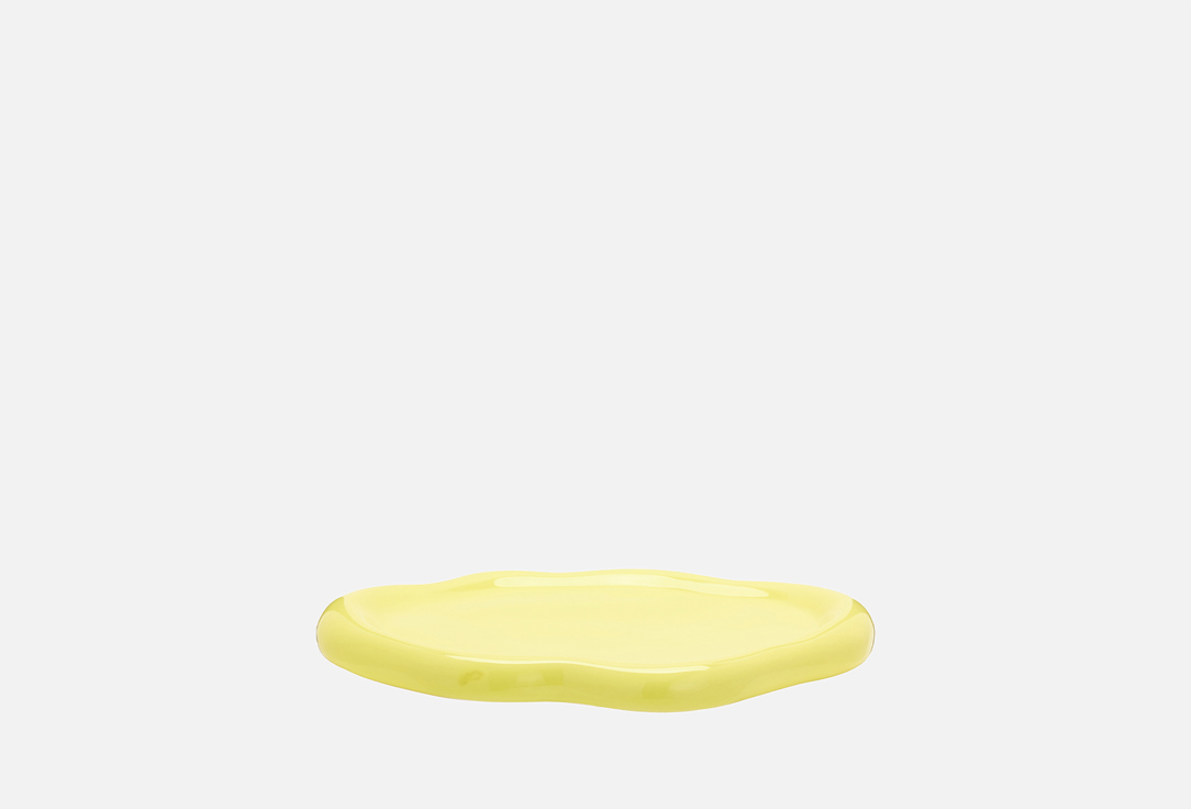 

декоративная тарелка-поднос для мелочей ANDPLUS, Plate 44.1 yellow 1 шт