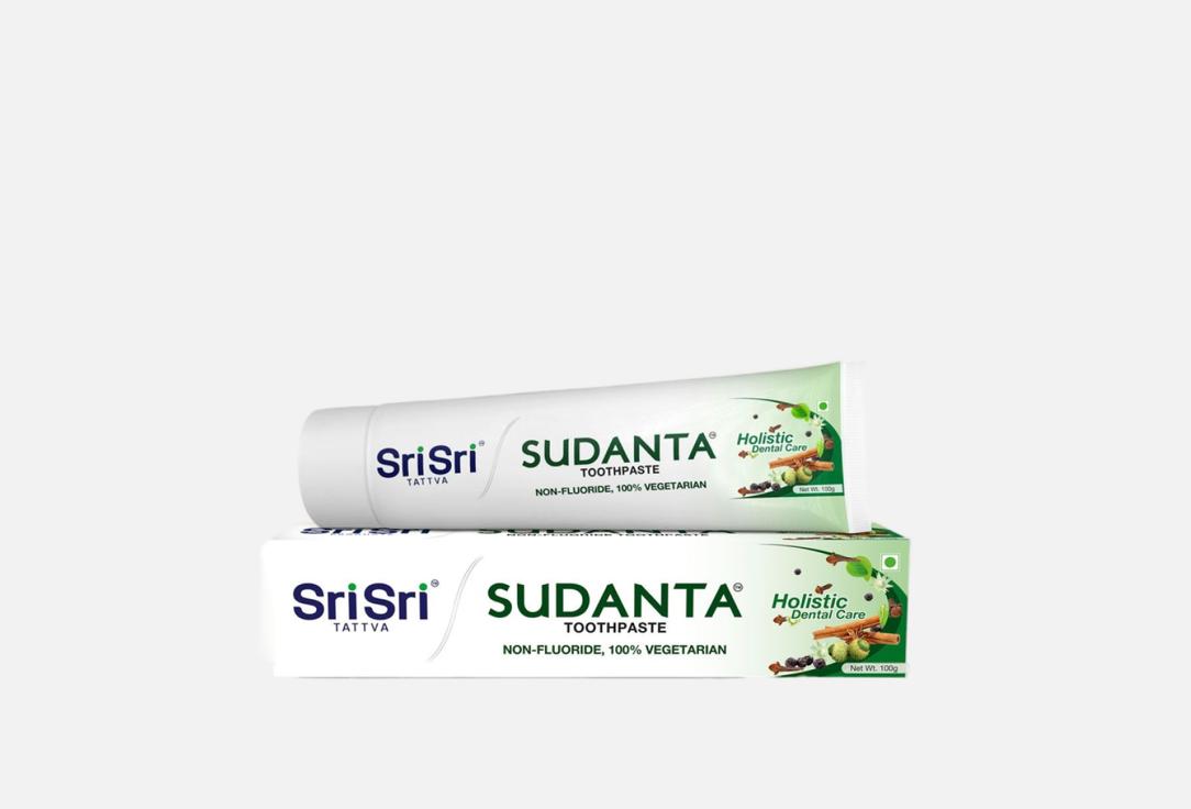 Зубная паста набор SRI SRI TATTVA Sudanta 2 шт палочки для благовоний лаванда sri sri tattva премиум класса 100 гр 50 штук индия
