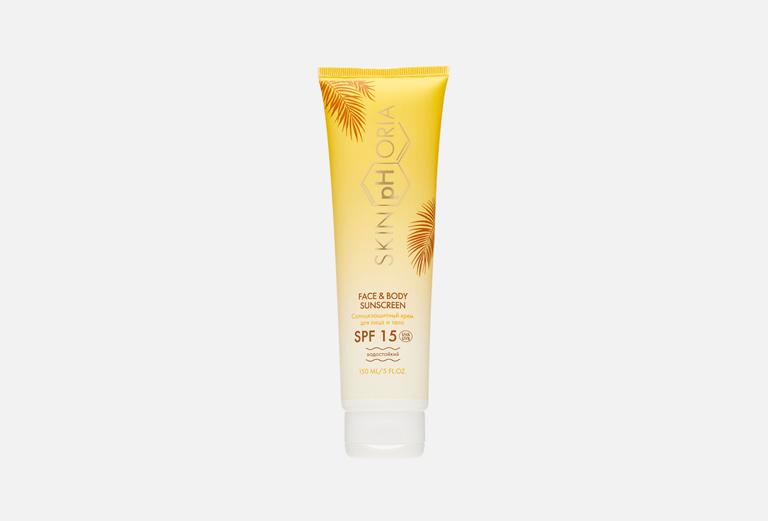 

Крем для лица и тела SPF15 SKINPHORIA, Face & Body Sunscreen 150 мл