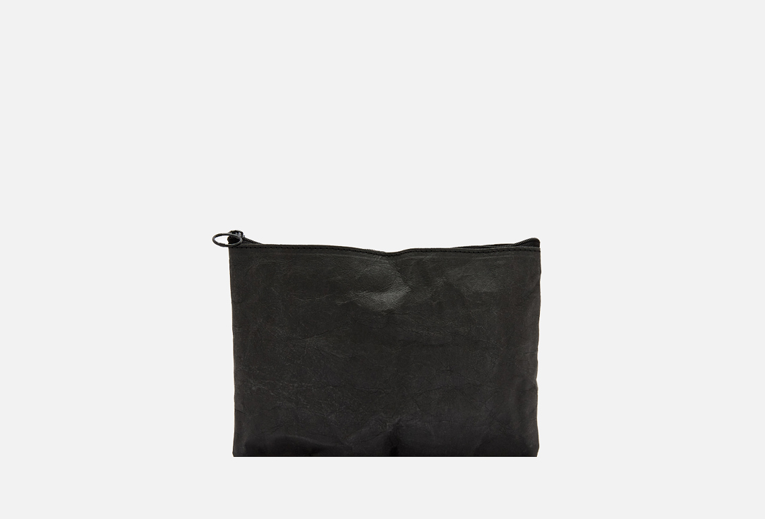 Изображение товара Органайзер andplus pouch 18. 14 black - компактная крафтовая косметичка с одним отделением