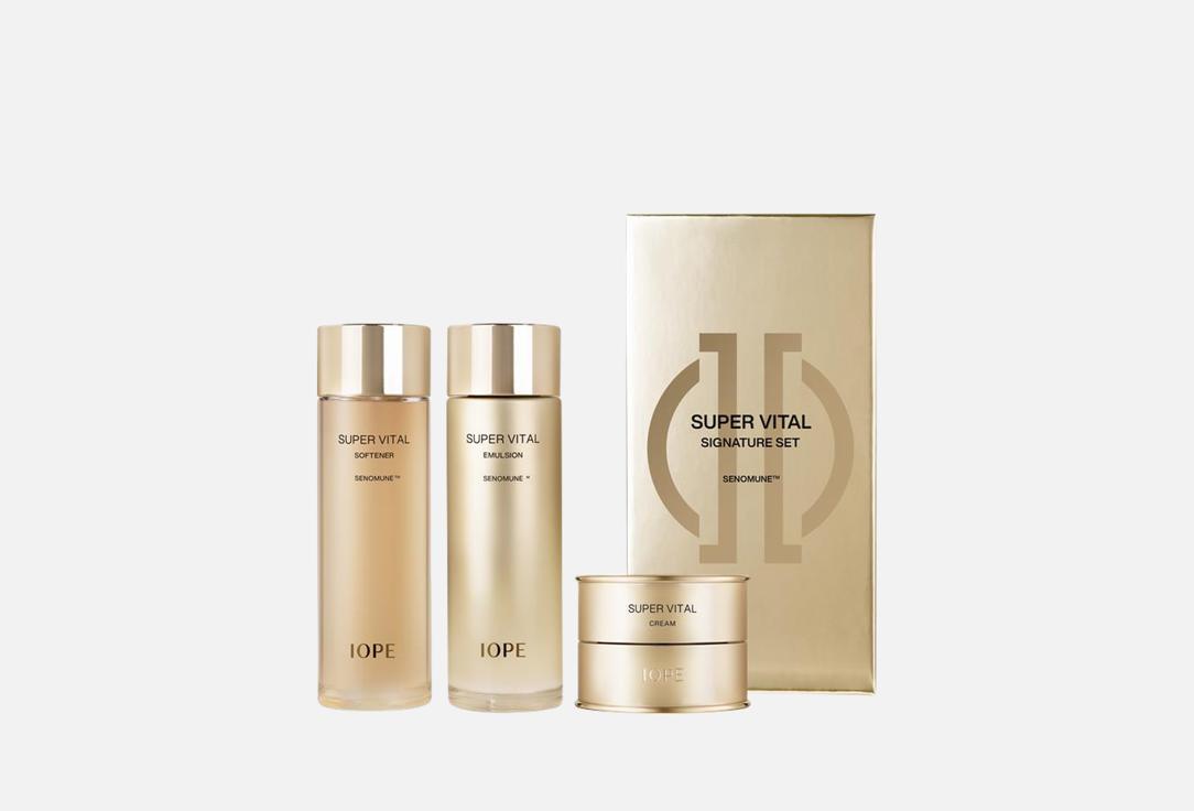 

Набор для питания кожи лица IOPE, SENOMUNE 3 шт