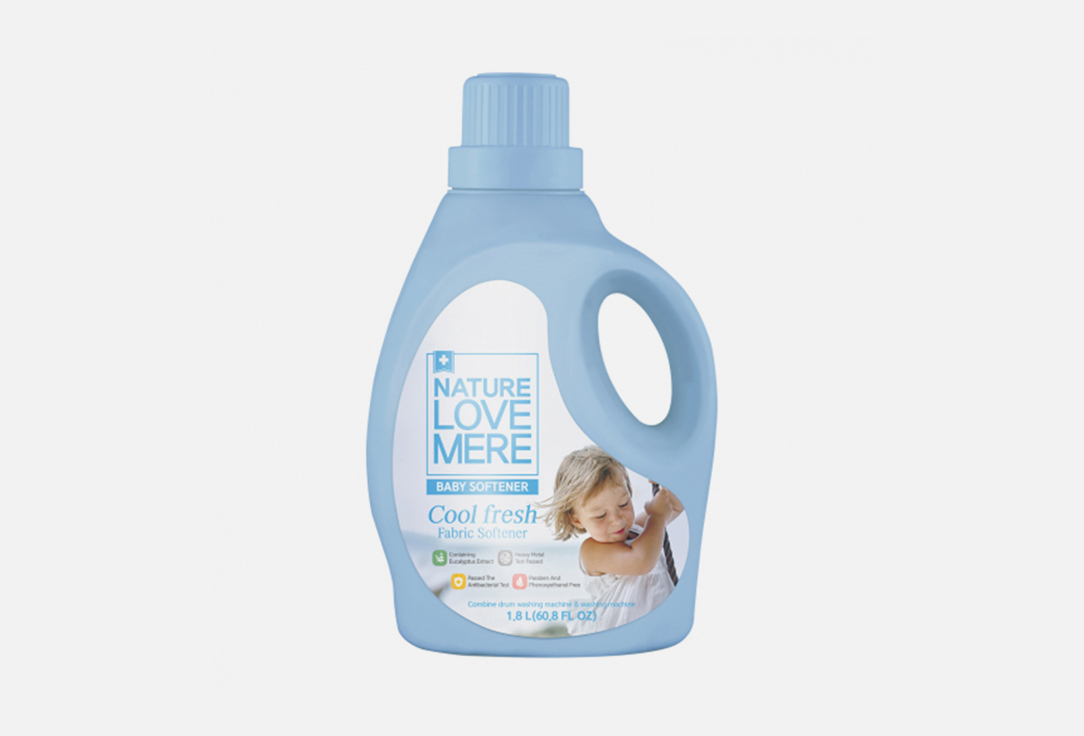

Смягчитель-кондиционер для белья NATURE LOVE MERE, Cool Fresh 1800 мл