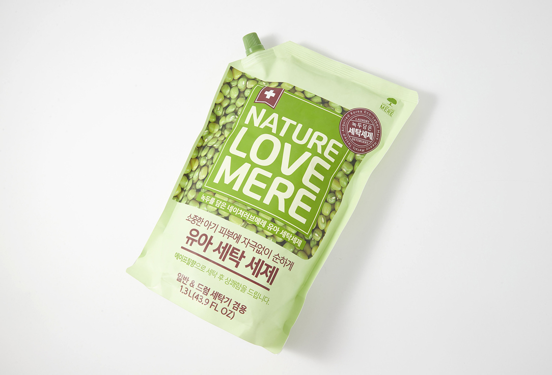 Гель для стирки NATURE LOVE MERE Mung bean 