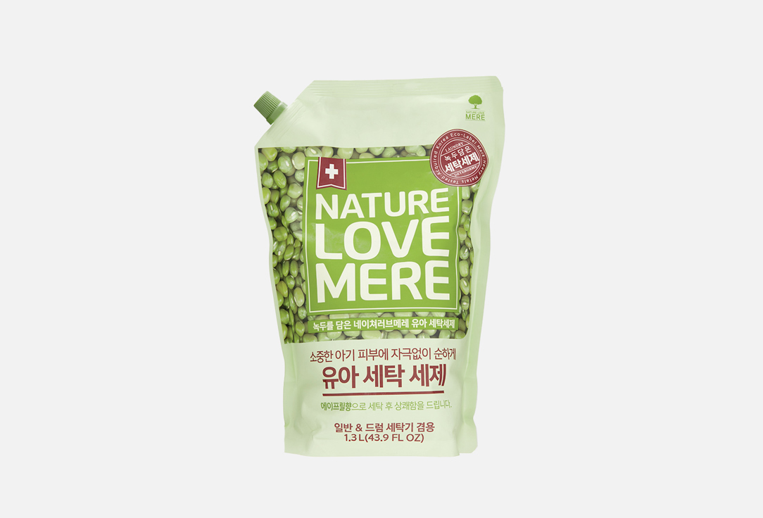 Гель для стирки NATURE LOVE MERE Mung bean 