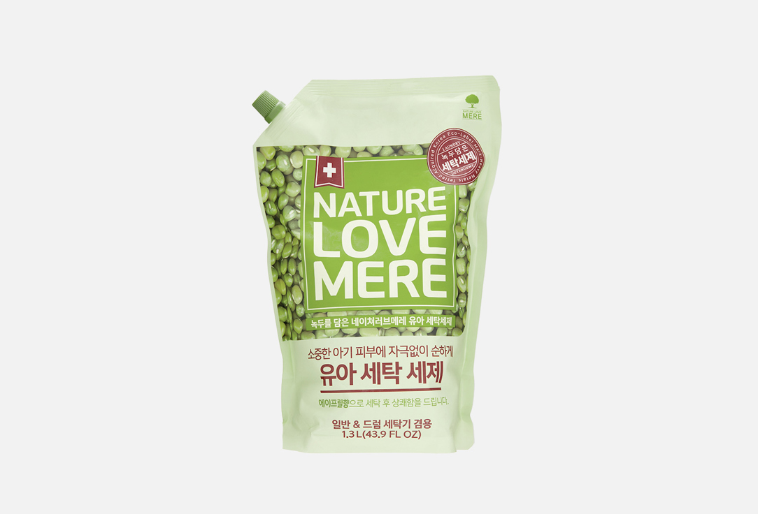 

Гель для стирки NATURE LOVE MERE, Mung bean 1300 мл