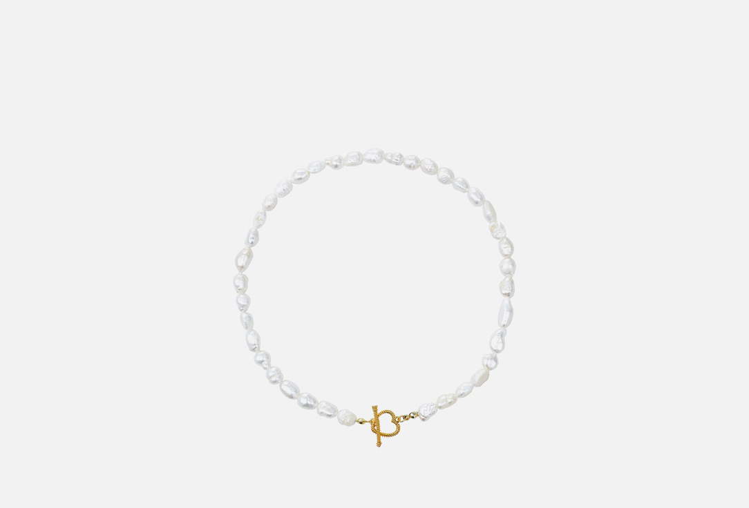 

Колье чокер из жемчуга с застежкой в форме сердца LOVE, Нежная нежность 1 шт