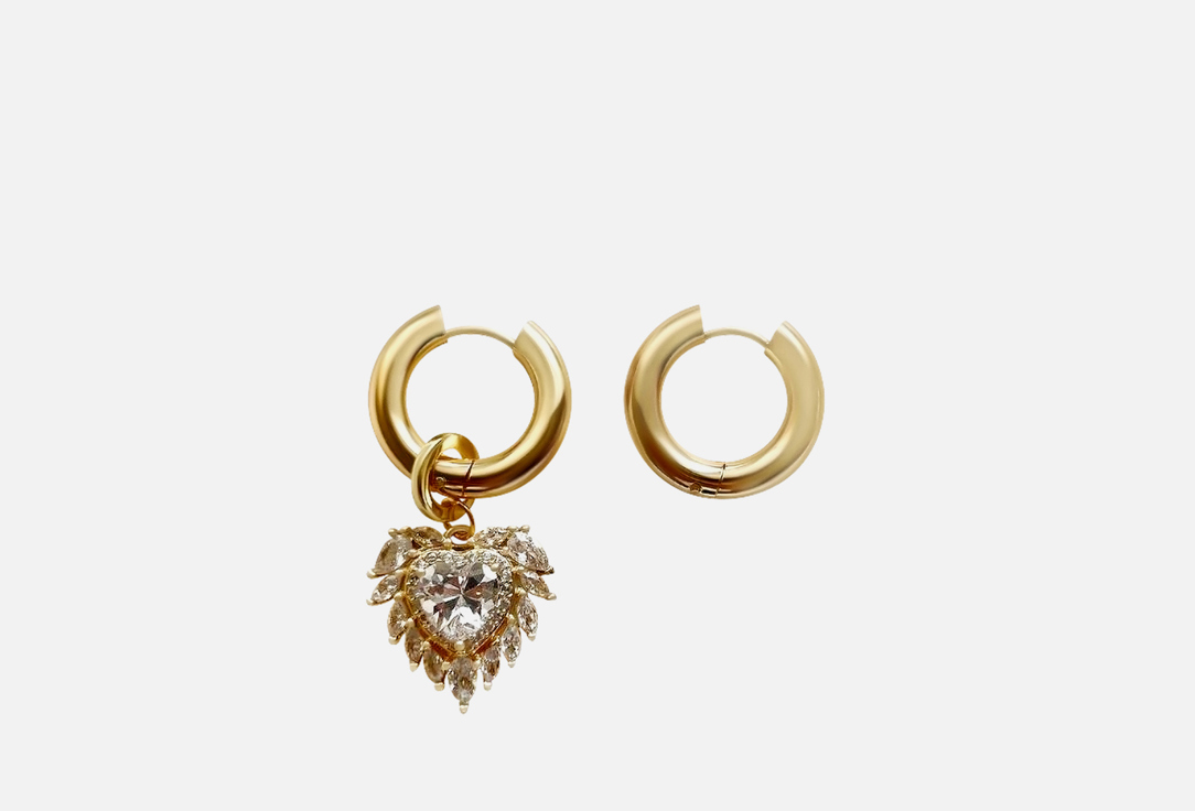 

Серьги PINKCODE, TAKE MY HEART 2 шт