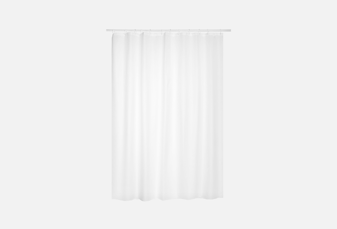 

Штора для ванных комнат RIDDER, Белый, Clean, белая, текстильная, 180 х 200 см 1 шт