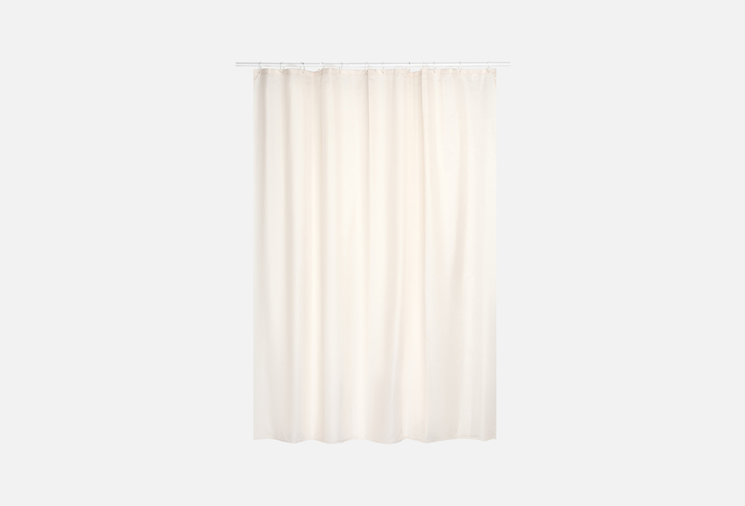 

Штора для ванных комнат RIDDER, Белый, Uni, кремовый, 180 х 200 см 1 шт
