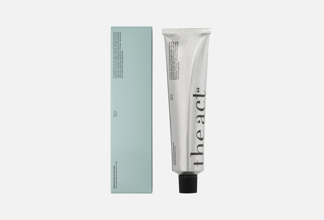 

Угольный скраб-маска для тела THE ACT, Charcoal 200 мл