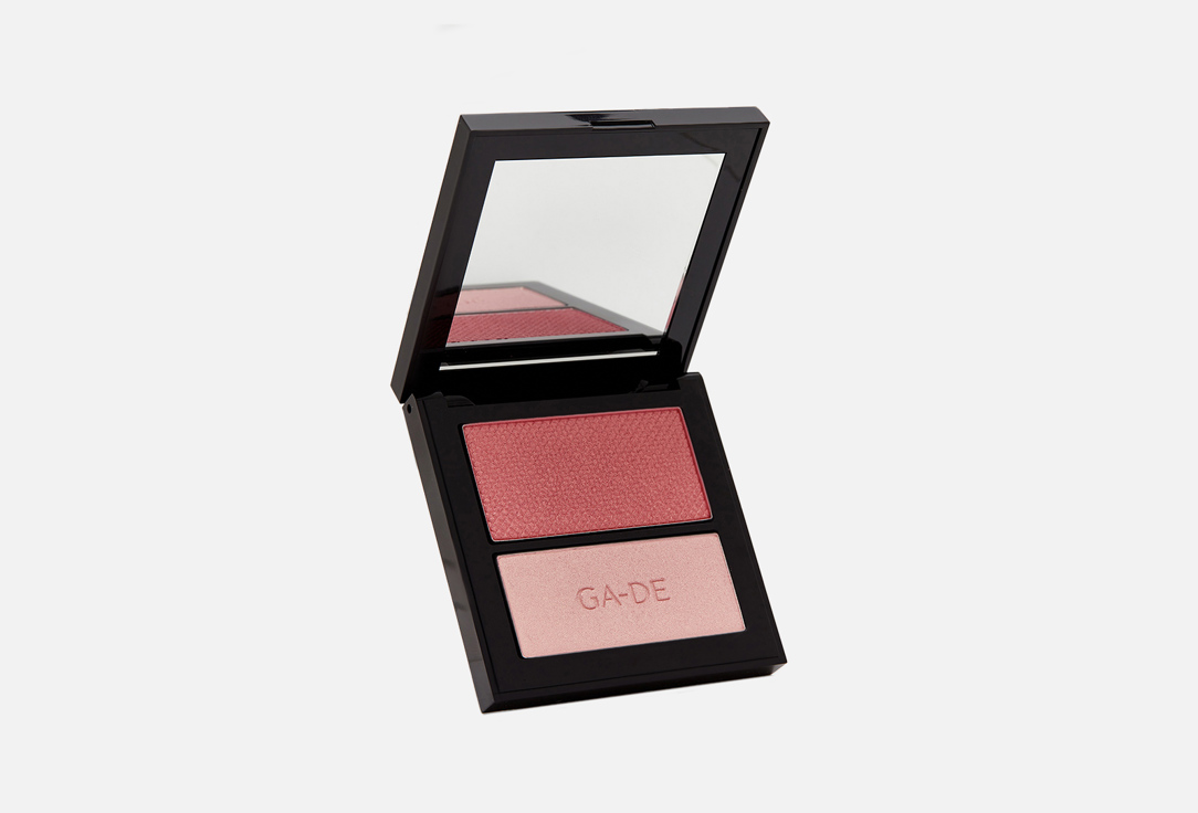 Изображение товара Румяна и хайлайтер для лица Ga De Velveteen blush and shimmer duet