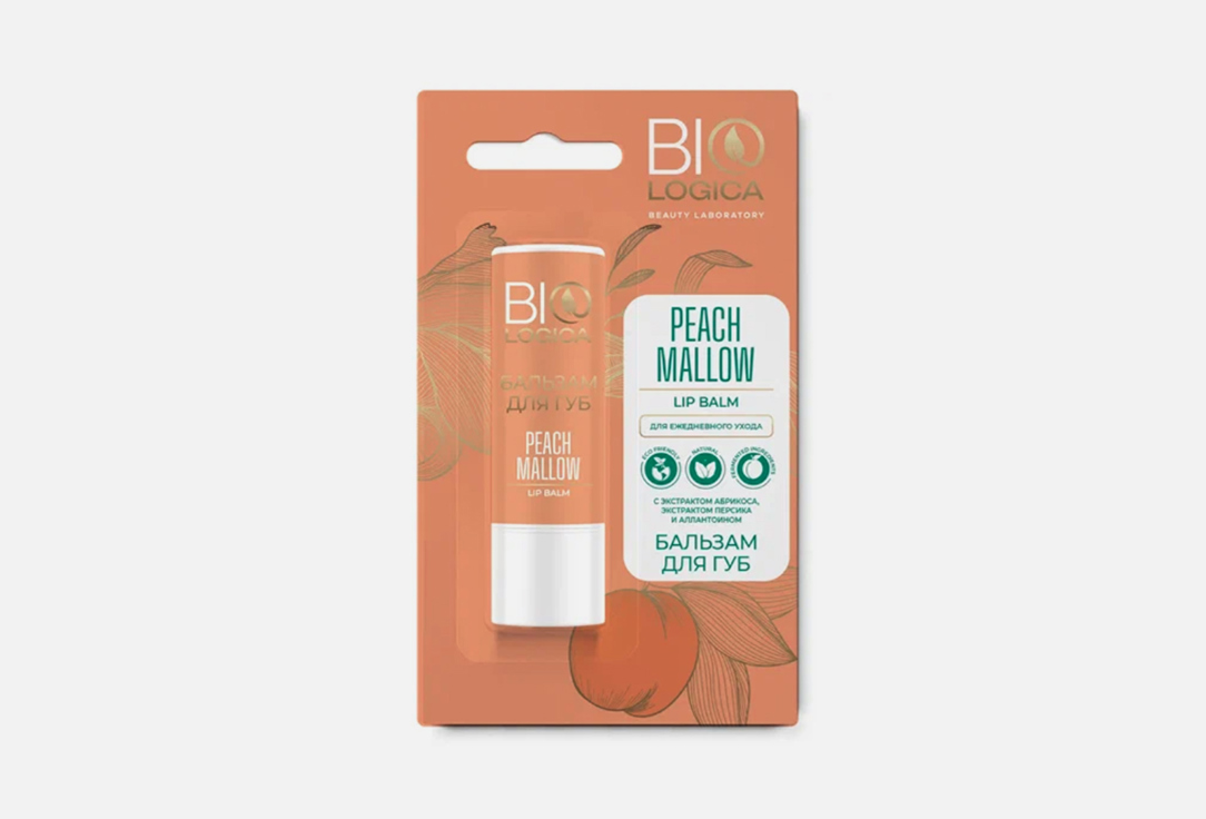 Бальзам для губ BIOLOGICA Peach mallow 3.6 г