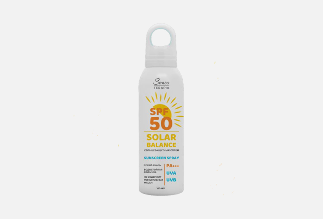 Солнцезащитный спрей SPF50 PA+++ Senso Terapia Solar balance 
