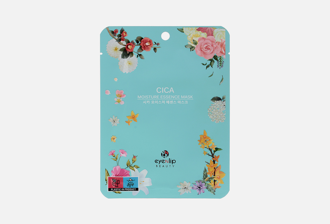 Изображение товара Маска для лица тканевая Eyenlip Cica успокаивающая и осветляющая 74 рубля