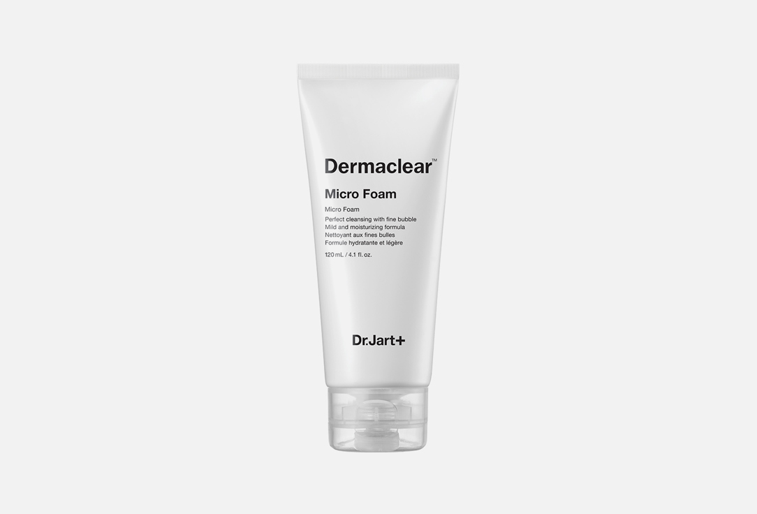 Пенка для глубокого очищения кожи DR.JART+ Dermaclear Micro Foam 120 мл мусс для умывания dr jart пенка для умывания глубокого очищения dermaclear
